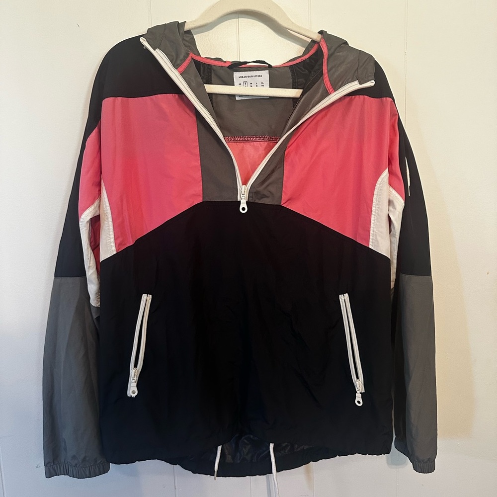 Large Retro windbreaker